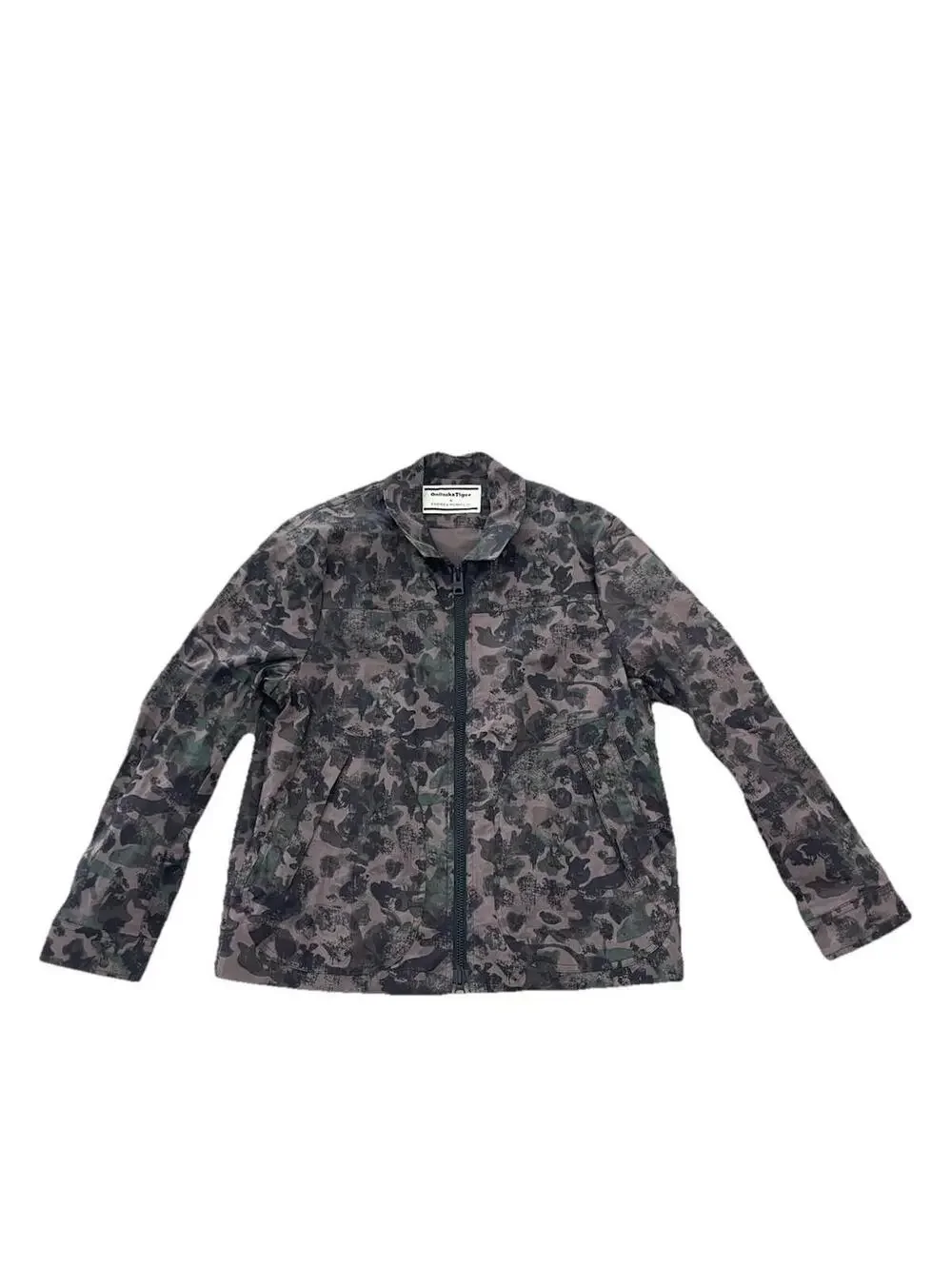 Onitsuka Tiger X Andrea Pompilio Bomber Jacket‎ Camo Size Xxl H97